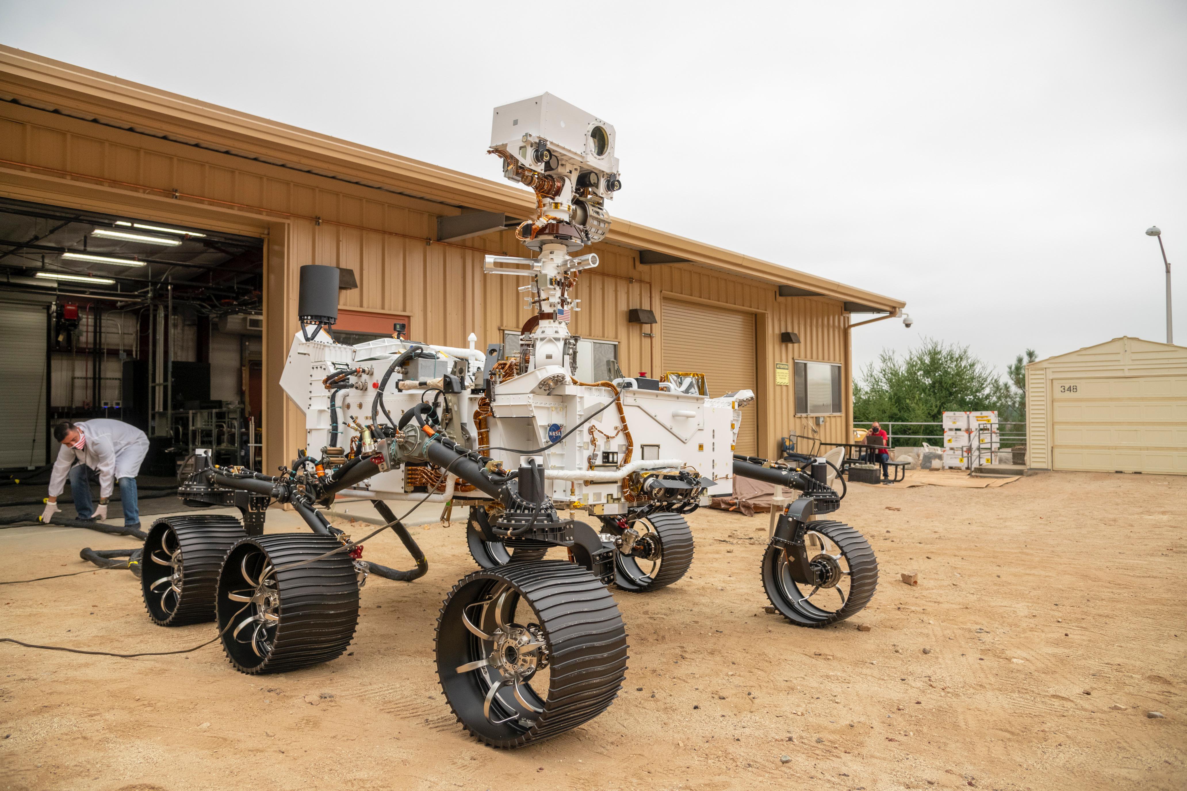 The JPL Mars Yard