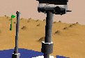 Cluster-Based Large Scale Surface Rover Simulations