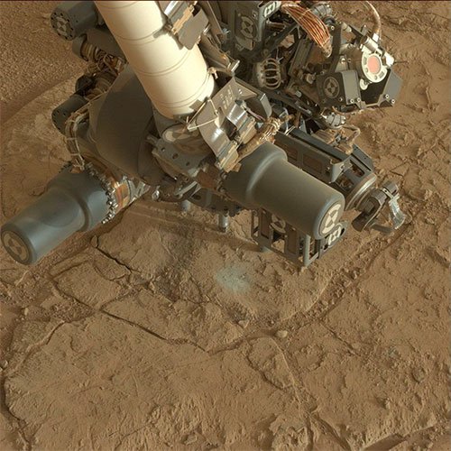 Curiosity drilling operations