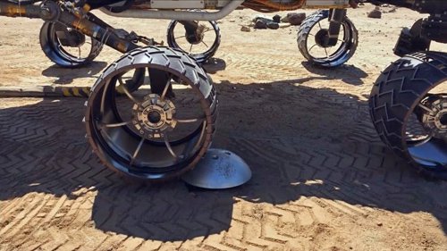 An Algorithm Helps Protect Mars Curiosity's Wheels